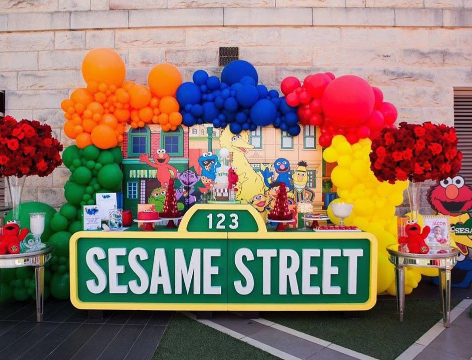 Sesame Street Party Prop Package