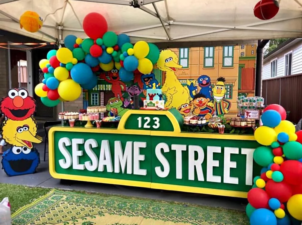 Sesame Street Party Prop Package