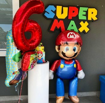 Super Mario Personalised Sign - Styro Boss Sydney Foam Props