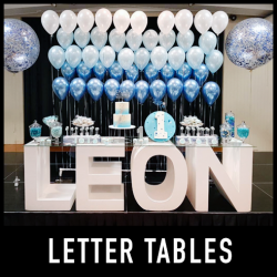 Letter Table Hire