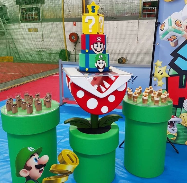 Super Mario Tables - Styro Boss Sydney Foam Props